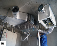 монтаж и установка канальных кондиционеров с притоком воздуха